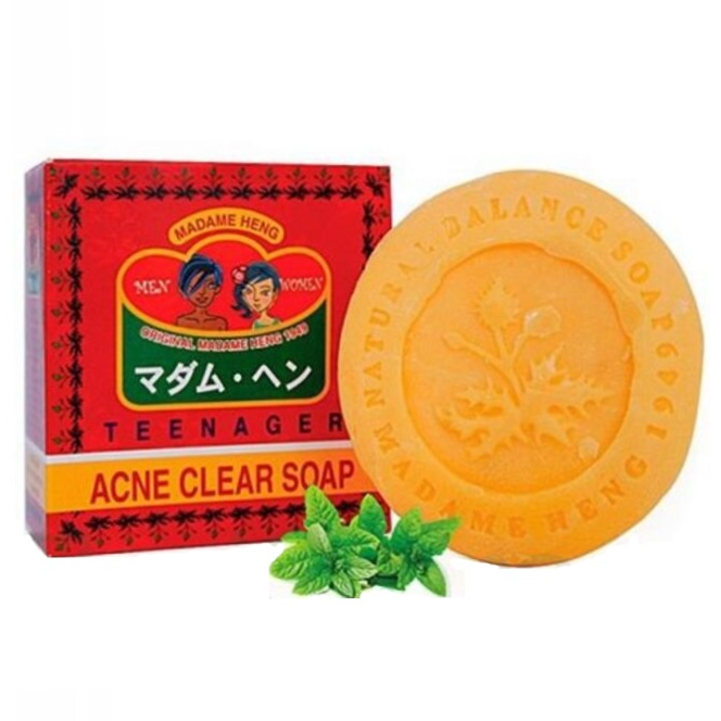Madame Heng - Teenager Acne Clear Soap - Herbal Soap 150g. - Made in Thailand