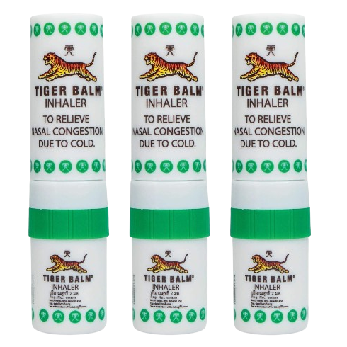Mix of Thailand Herbal Inhalers - 5x3 of each (Black Inhaler, Siang Pure, Tiger Balm, Poy-Sian, Peppermint Field)