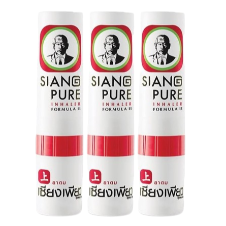 Mix of Thailand Herbal Inhalers - 5x3 of each (Black Inhaler, Siang Pure, Tiger Balm, Poy-Sian, Peppermint Field)