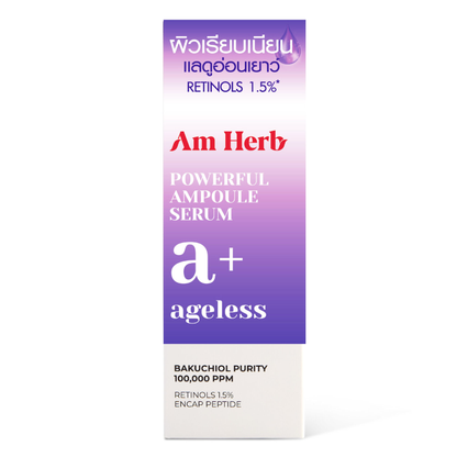 Am Herb - Powerful Ampoule Serum, A+ Ageless 20ml.