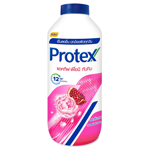 Protex - Cooling Talc Powder - Peony Pomegranate 140g.