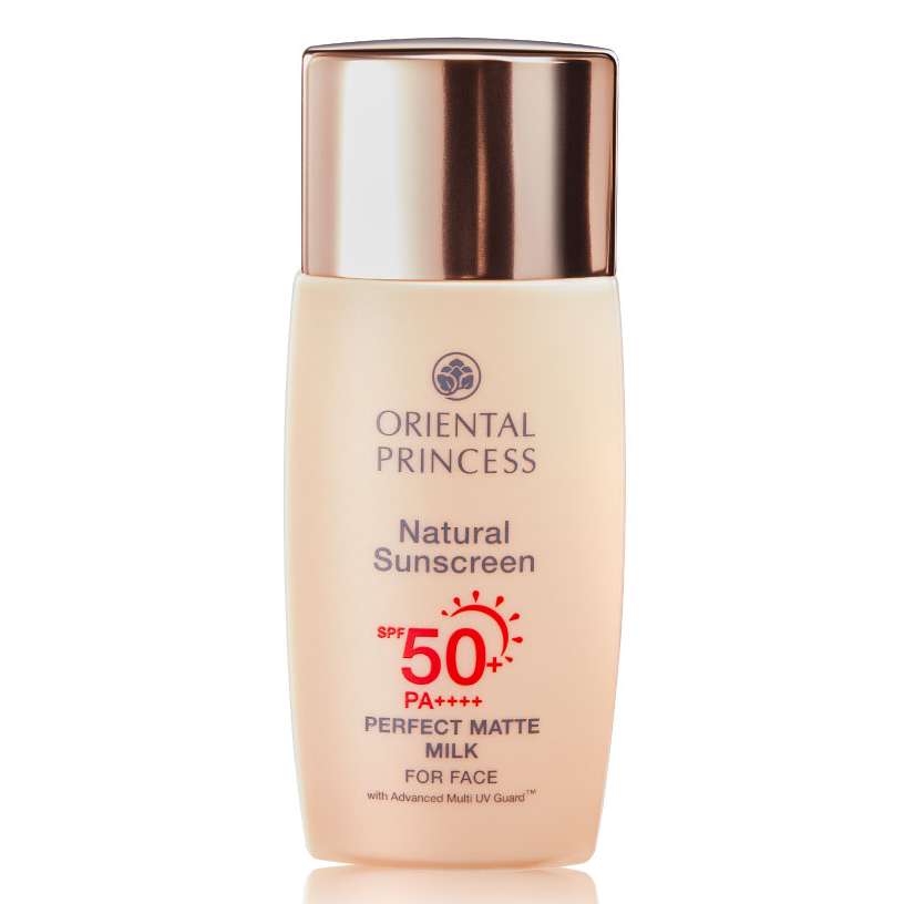 Oriental Princess - Natural Sunscreen - Perfect Matte Milk For Face SPF 50+ PA++++ 50ml.