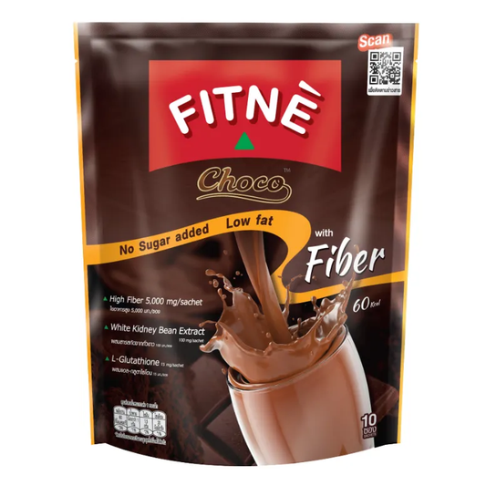Fitne - Choco Cocoa Powder with Dietary Fiber 150g. (10 x 15g. sachets)