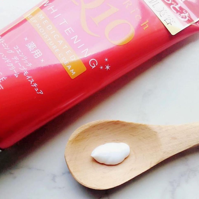 KOSE - CoenRich Q10 - Whitening Medicated Deep Moisture Hand Cream 80g.