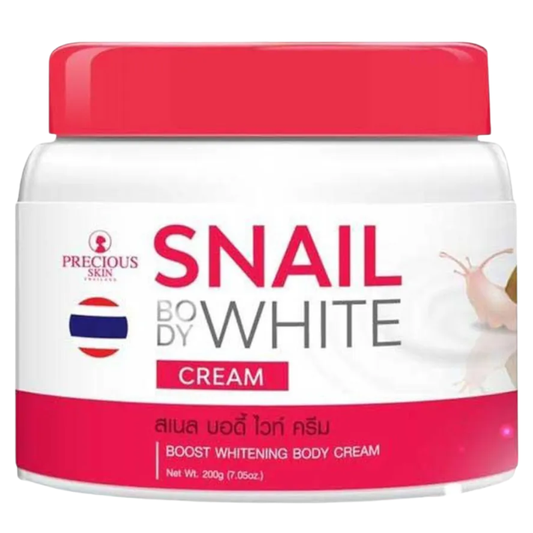 Precious Skin Thailand - Snail Body White Cream 200g.