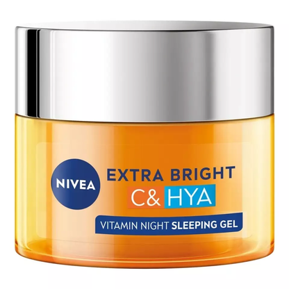 Nivea - Bright C and Hya Night Gel 50ml.