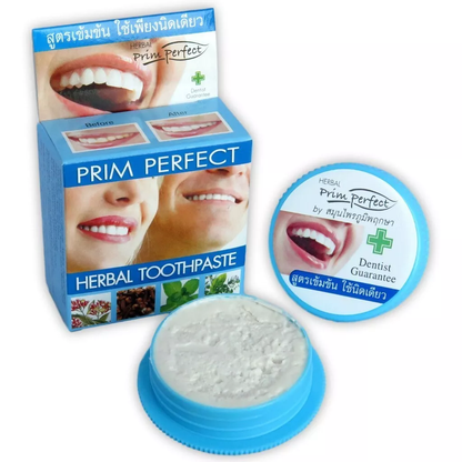 Poompuksa - Prim Perfect Herbal Toothpaste (Pack of 3) - Made in Thailand