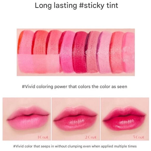 Etude - Dear Darling Water Gel Tint #03 Real Red 5g.