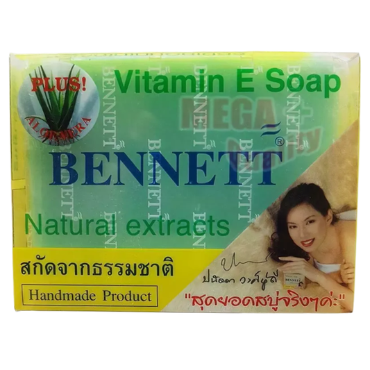 Bennett - Natural Extracts Soap with Vitamin E & Aloe Vera 130g.