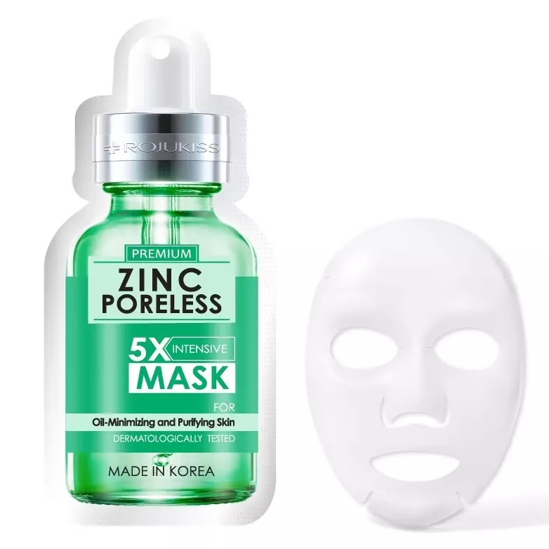 Rojukiss - Premium Zinc Poreless 5X Intensive Mask (Pack of 6)