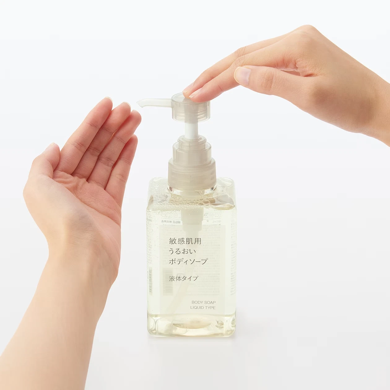 MUJI - Body Soap for Sensitive Skin Liquid Type 400ml.