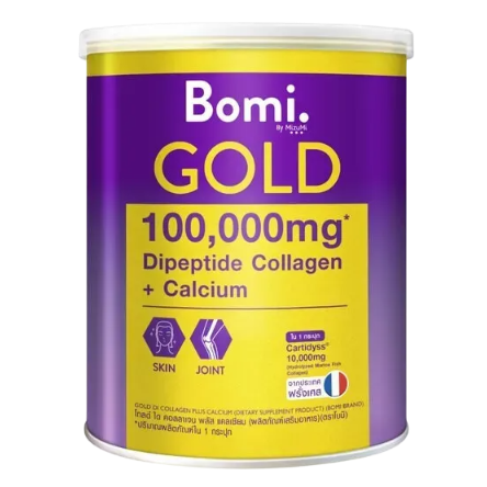 Bomi (by MizuMi) - GOLD 100,000mg. Dipeptide Collagen + Calcium 100g.