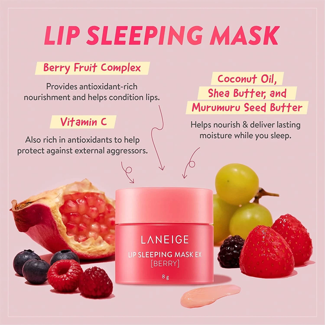 Laneige - Lip Sleeping Mask #Berry 8g.