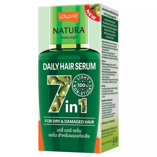 Lolane - Natura Daily Hair Serum 7in1 for Dry and Damaged Hair 50g.