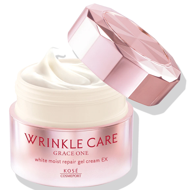 KOSE - Grace One - Wrinkle Care White Moist Gel Cream EX100g.
