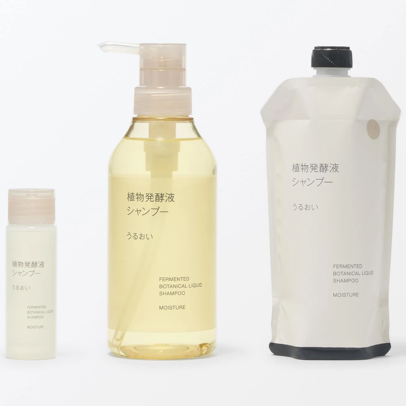MUJI - Fermented Botanical Liquid Moisture Shampoo 50ml.