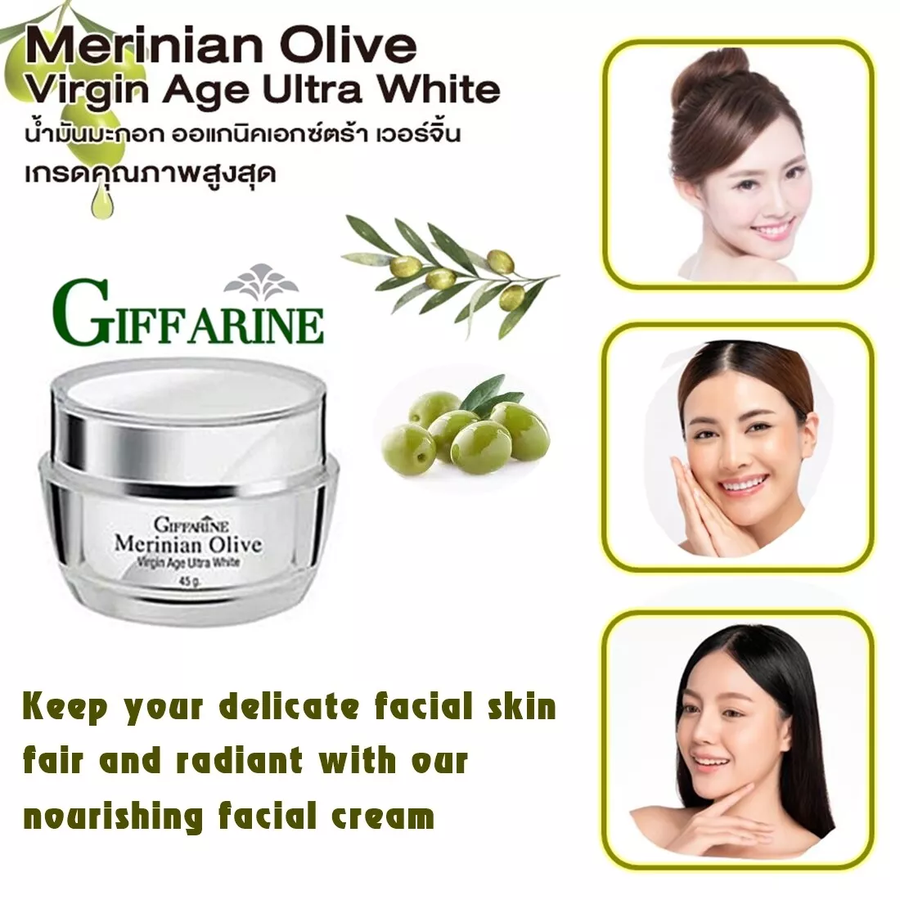 Giffarine - Merinian Olive Virgin Age Ultra White 45g.