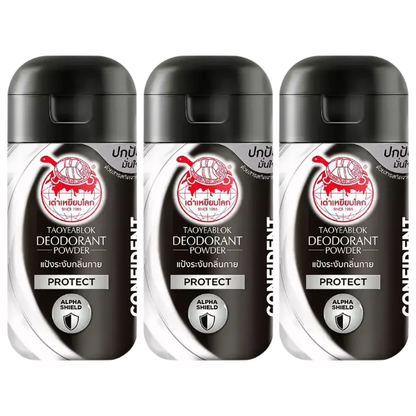 Taoyeblok - Protect Deodorant Powder 22g. (Pack of 3)