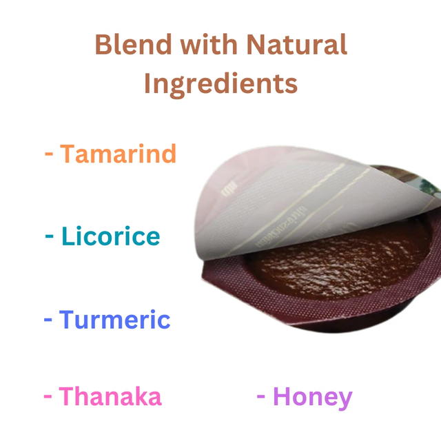 Khaokho Talaypu - 100% Natural Tamarind Mask (Pack of 3)