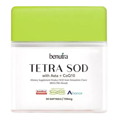 Benutra - Tetra SOD with Asta + Co Q10 (30 softgels / 720mg.)