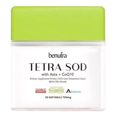 Benutra - Tetra SOD with Asta + Co Q10 (30 softgels / 720mg.)