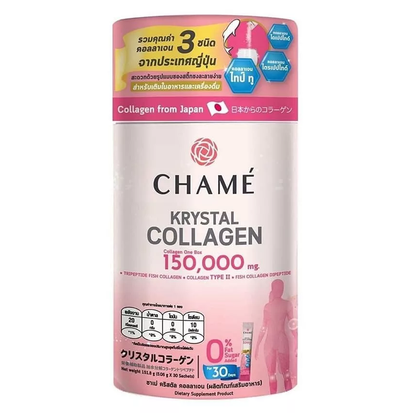 Chame' - Crystal Collagen 150,000 mg. (30 Sachets) - Made in Thailand