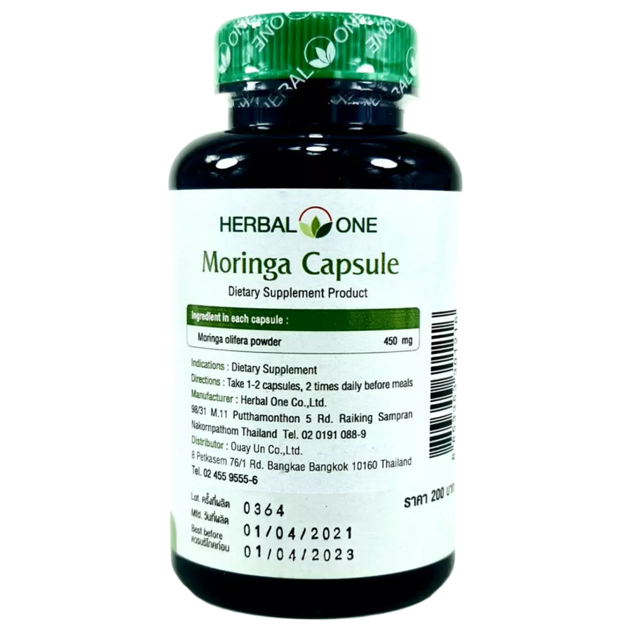 Herbal One - Auayan Moringa (100 capsules)
