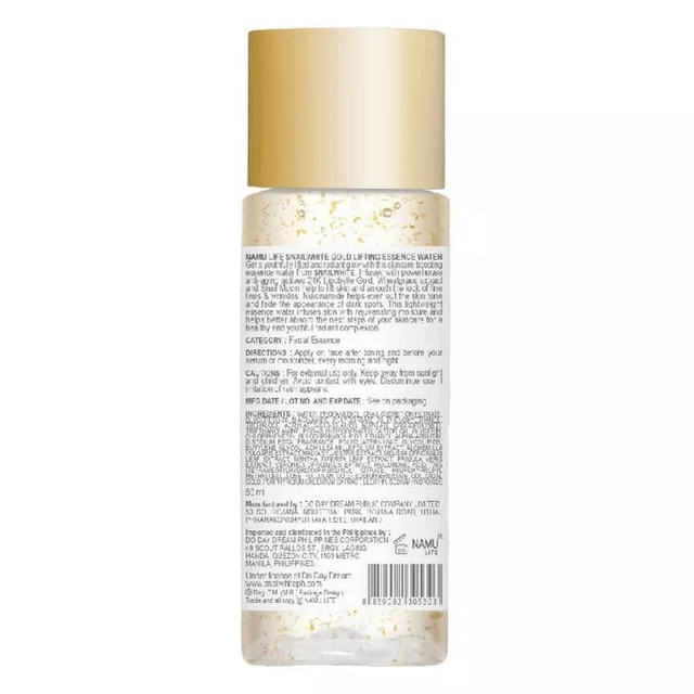 Namu Life Snailwhite - Snail White Gold Lifting Essence Water 50ml.