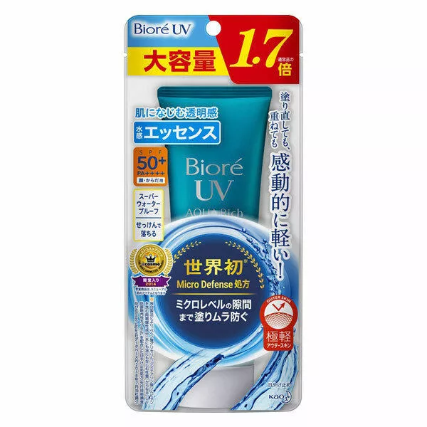Biore - UV Aqua Rich Watery Essence SPF50+ PA++++ 85g.