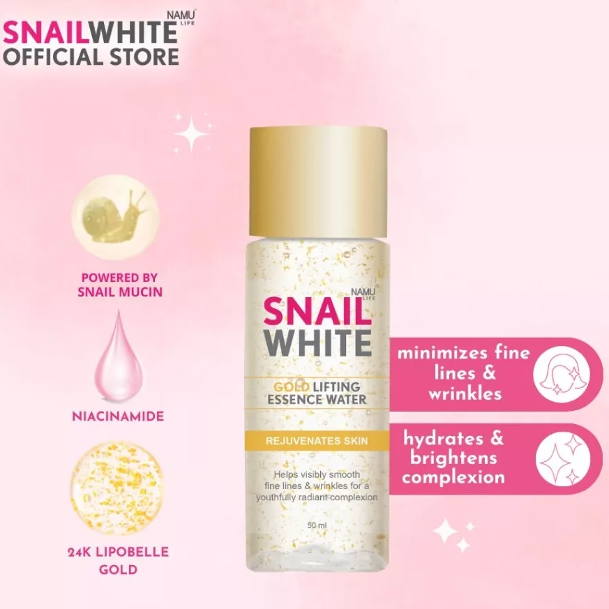 Namu Life Snailwhite - Snail White Gold Lifting Essence Water 50ml.