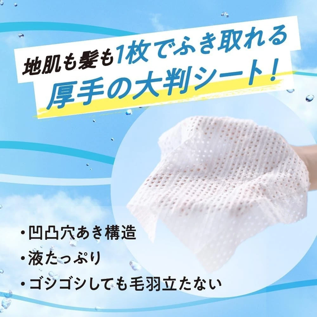 Merit - Kao - Refreshing Dry Shampoo Sheets, Lemon (Pack of 2 x 12 Sheets)