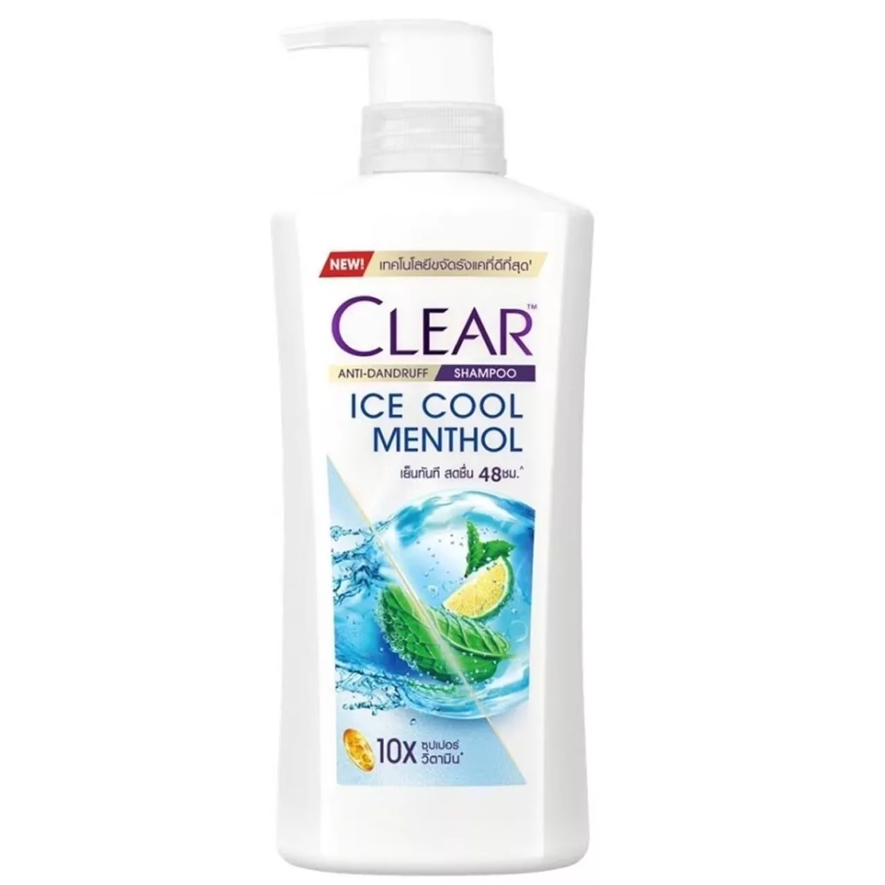 CLEAR - Anti-Dandruff Shampoo Ice Cool Menthol 270ml.