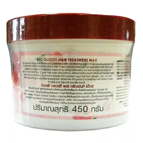 BSC Cosmetology - Hair Care, Hair Treatment Wax with Tsubaki Oil 400g.