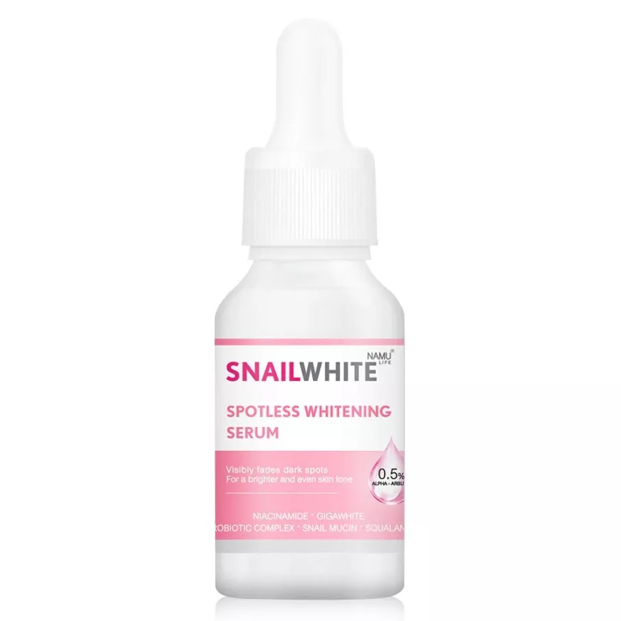 Namu Life Snailwhite - Snail White Spotless Whitening Serum 15ml.