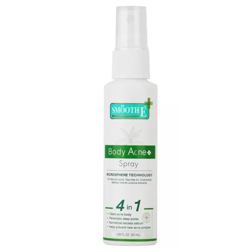 Smooth E - Body Acne Spray 50ml.