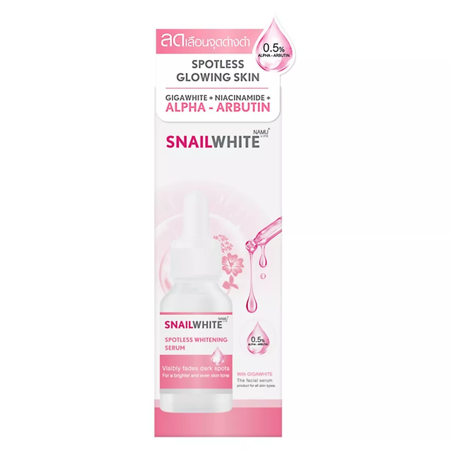 Namu Life Snailwhite - Snail White Spotless Whitening Serum 15ml.