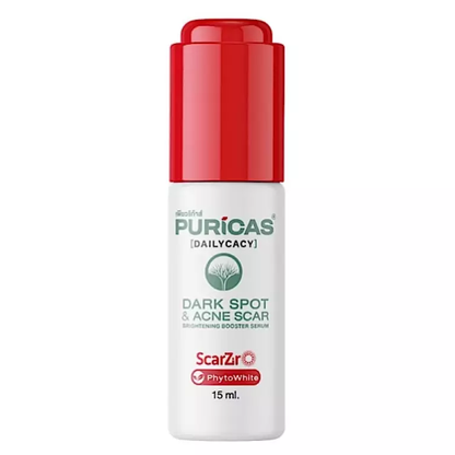 Puricas - Dailycacy, Dark Spot & Acne Scar Brightening Booster Serum 15ml.