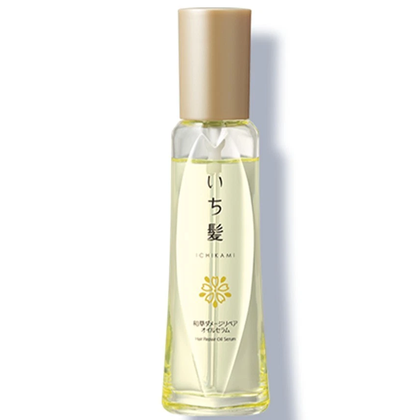 Kracie - Ichikami - Japanese Waso Herbal Damage Repair Oil Hair Serum 60ml.