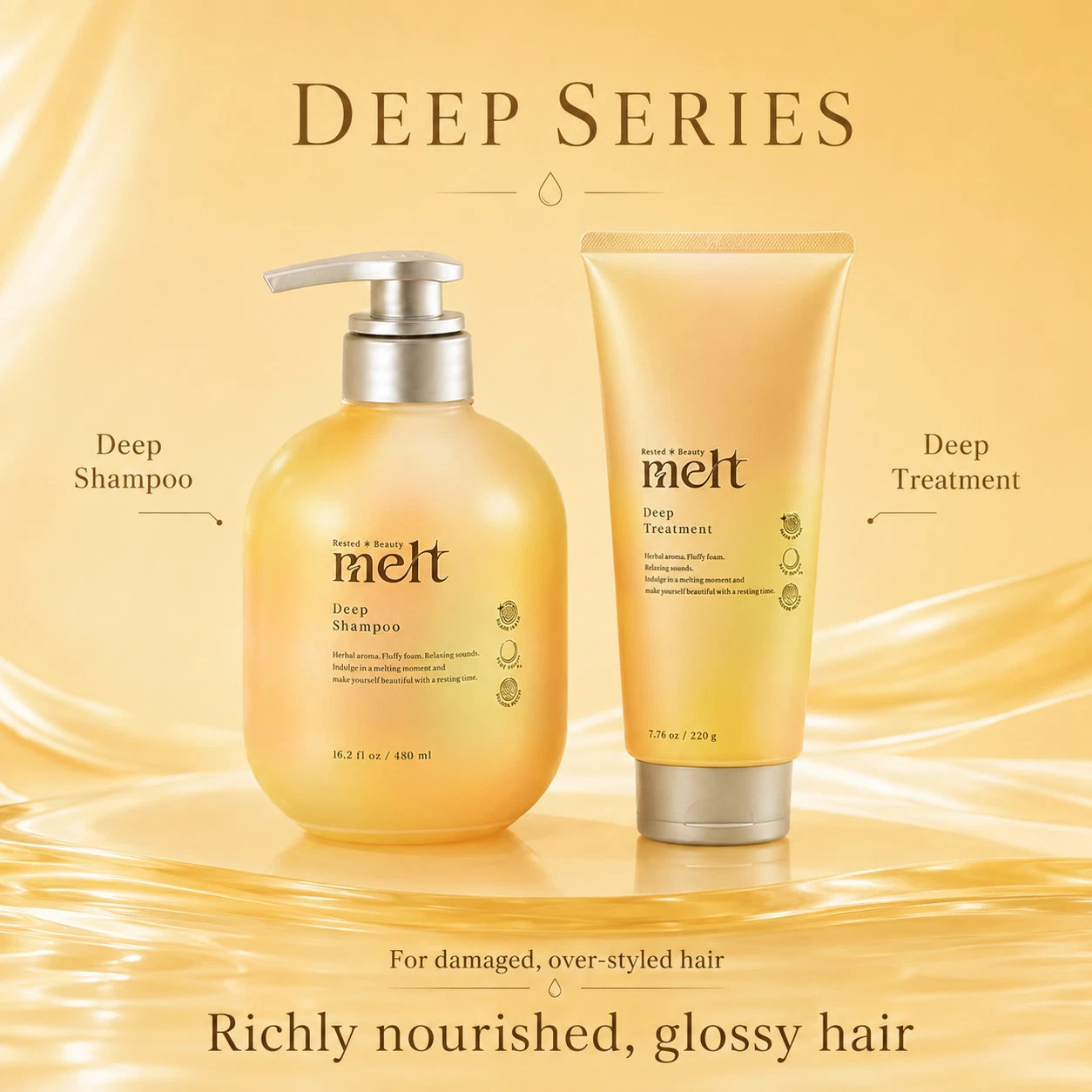 Melt - Kao - Deep Shampoo 480ml.