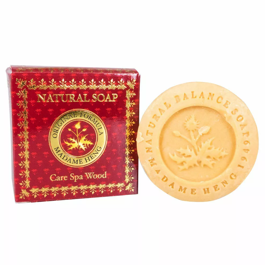 Madame Heng - Care Spa Wood - Natural Soap 150g. - Made in Thailand