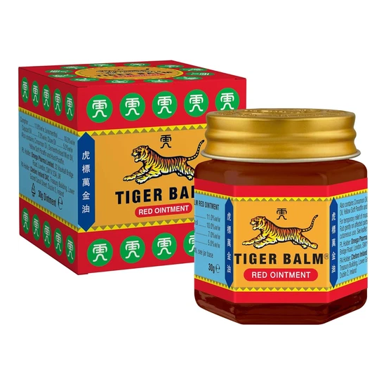 Tiger Balm - Red Ointment 30g. (Pack of 3)