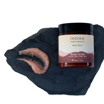 Phutawan - Intree Organic Mountain, Mon Rose Body Scrub 320g.