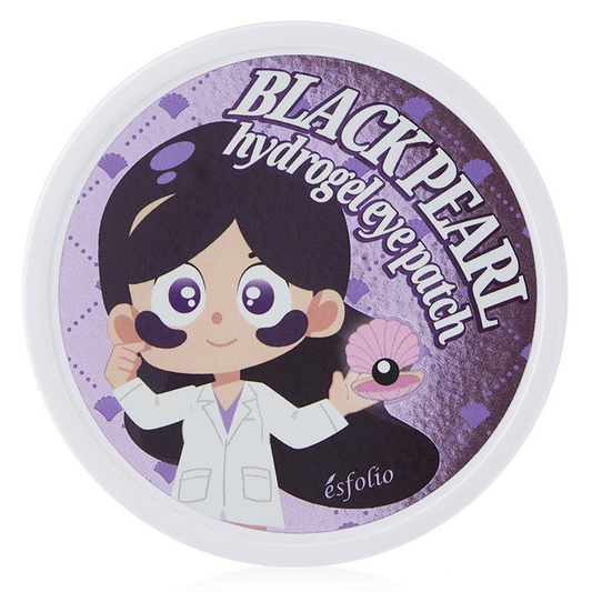 Esfolio - Black Pearl Hydrogel Eye Patch (60 Sheets Mask)