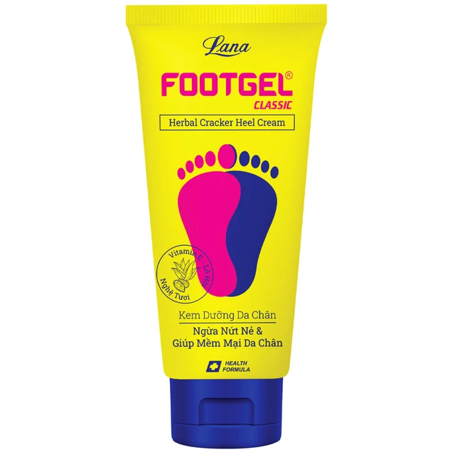 Lana - Herbal Cracked Heel Cream Kem Dưỡng Da Chân Footgel Classic 50g.