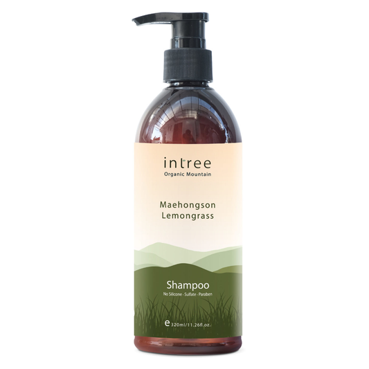 Phutawan - Intree Organic Mountain, Maehongson Lemongrass Shampoo 320ml.