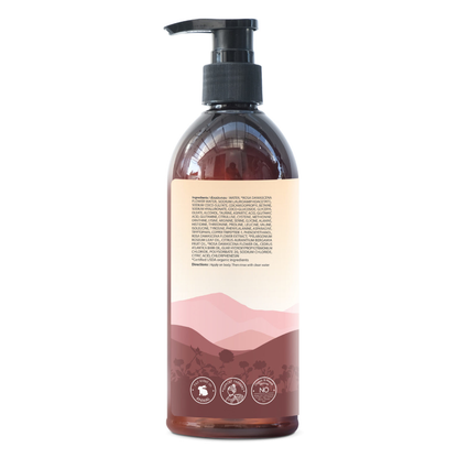 Phutawan - Intree Organic Mountain, Mon Rose Shower Gel 320ml.