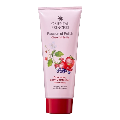 Oriental Princess - Passion of Polish - Cheerful Smile Exfoliating Body Moisturizer Enriched Formula 200g.