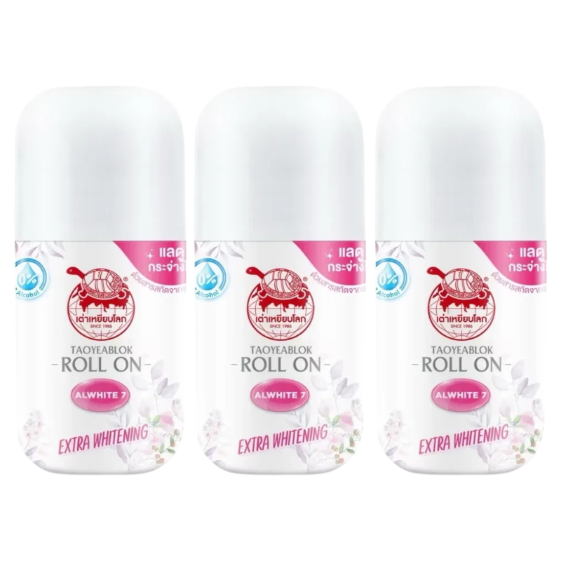 Taoyeblok - Extra Whitening Roll-on Deodorant 30ml. (Pack of 3)