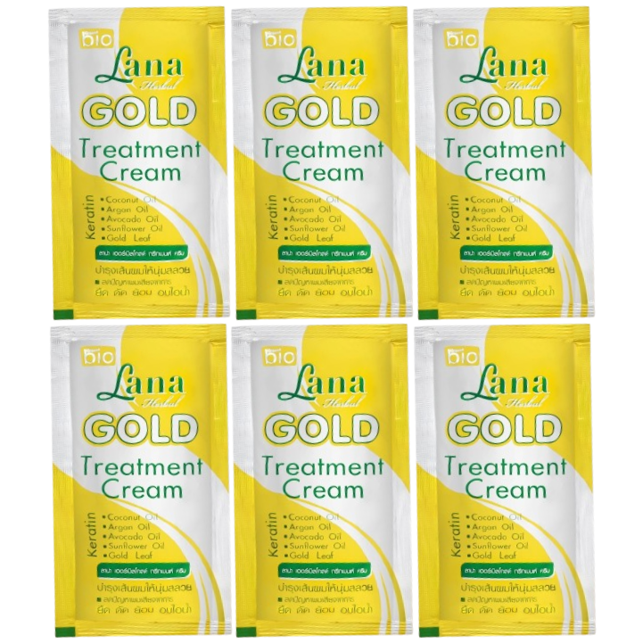 Lana - Gold Treatment Cream 30ml. (Pack of 6)