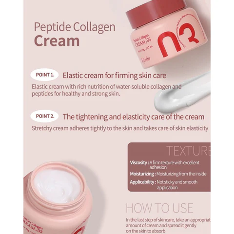 Esfolio - Peptide Collagen Cream 70g.